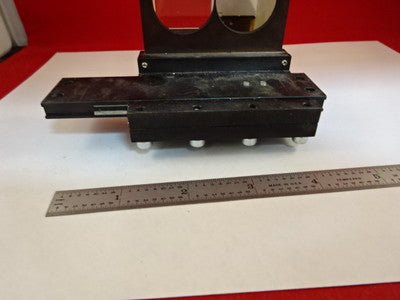 MICROSCOPE PART POLYVAR REICHERT LEICA ASSEMBLY PRISM HEAD OPTICS AS IS #V2-B-99