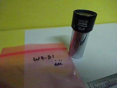 Microscope Part Wild Swiss Eyepiece 15xK Optics