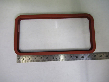OPTICAL MIL SPEC THICK BK7 GLASS TARGET WINDOW LASER OPTICS AS PICTURED X7-A-63