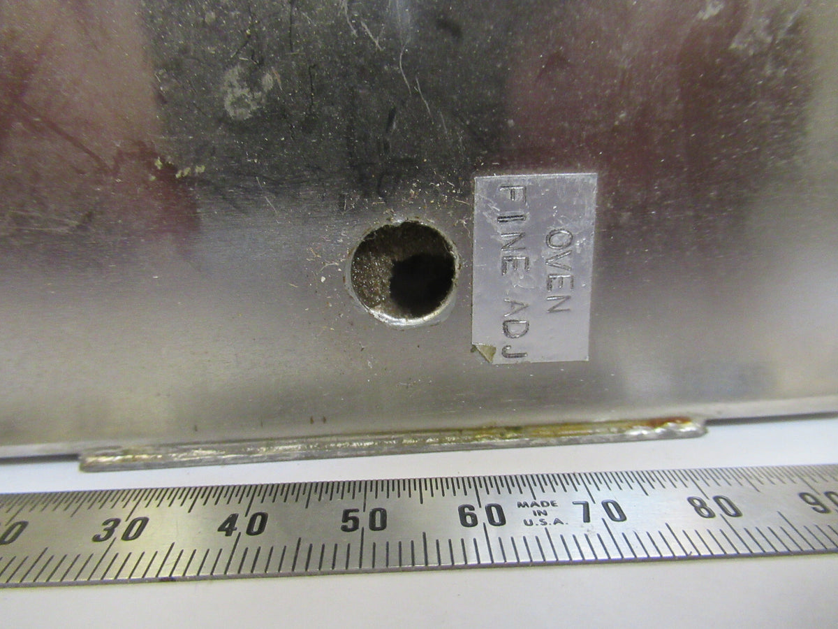 FREQUENCY ELECTRONICS QUARTZ OSCILLATOR FREQUENCY 20-22 MHz AS PICTURED G4-A-31