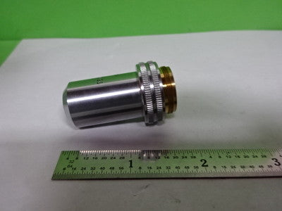 MICROSCOPE PART LEITZ GERMANY OBJECTIVE 10X OPTICS AS IS BIN#8M-C-17