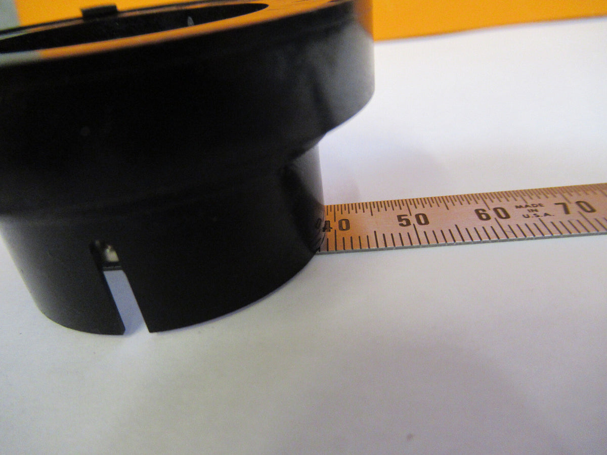 LEICA LEITZ DMRB PLASTIC IRIS DIAPHG OPTICS MICROSCOPE PART AS PICTURED #S4-B-25