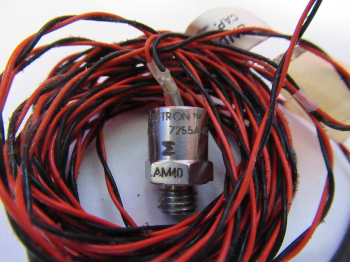 PCB PIEZOTRONICS ENDEVCO 7255A-01 HIGH SHOCK ACCELEROMETER AS PICTURED X8-B-14