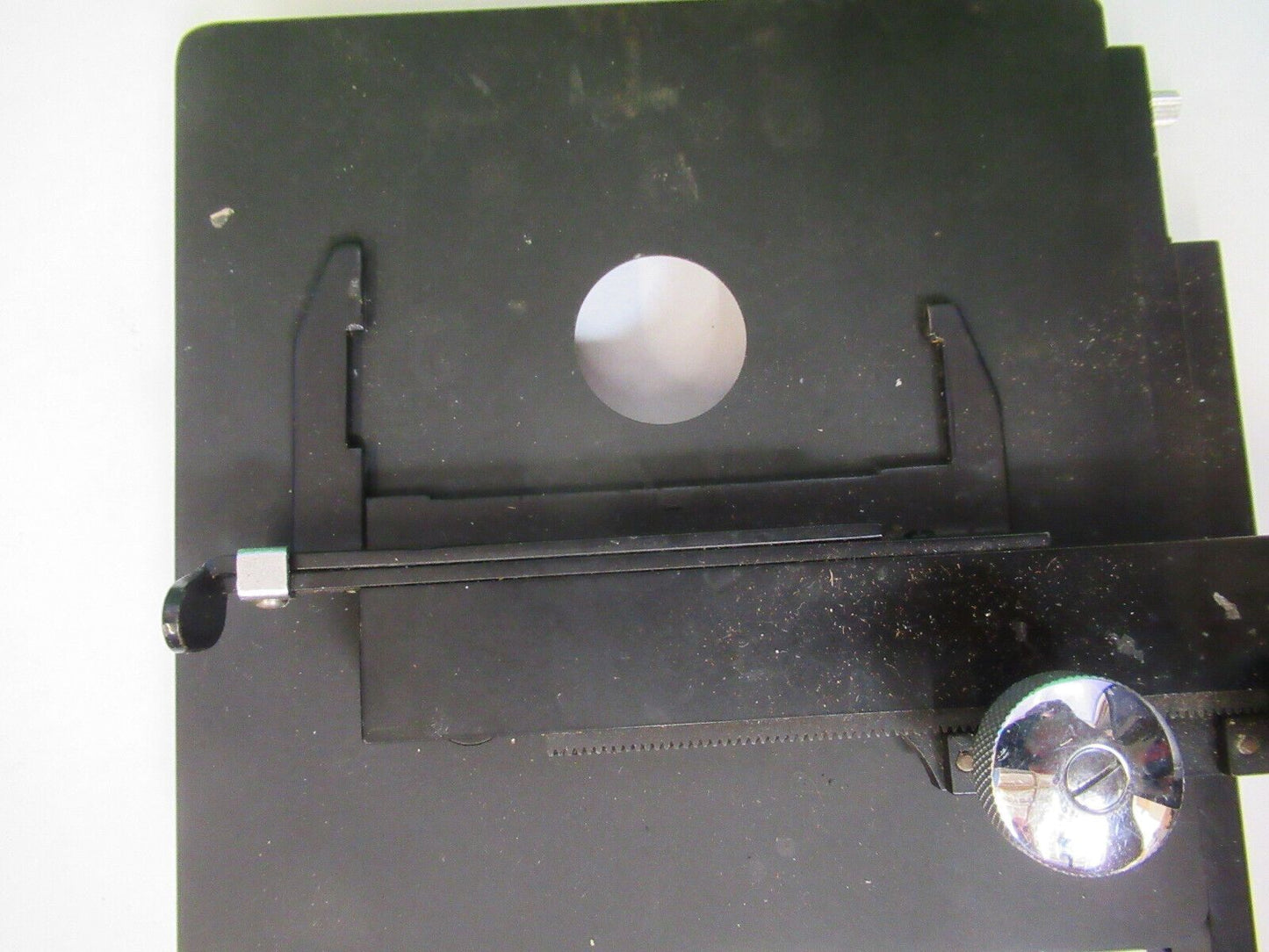 ANTIKES SPENCER AO-BÜHNEN-XY-TISCH-MIKROSKOPTEIL WIE ABGEBILDET R4-A-37