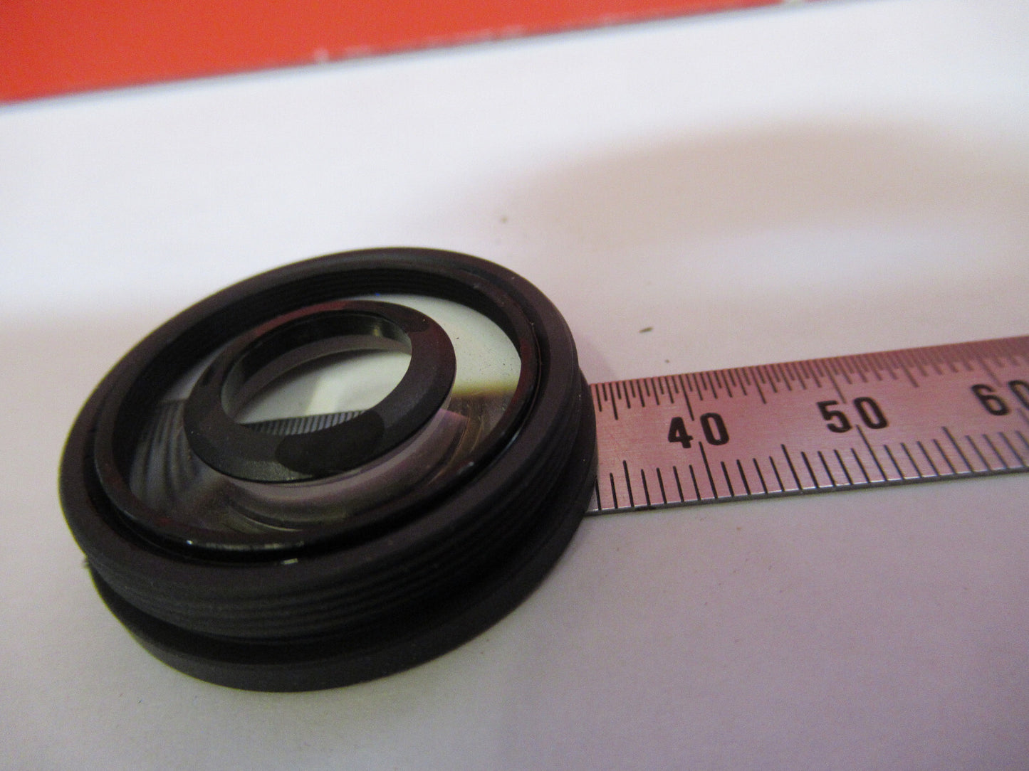 LEITZ WETZLAR GERMANY LENS EPITAXIAL PHASE MICROSCOPE PART AS PICTURED T1-A-70