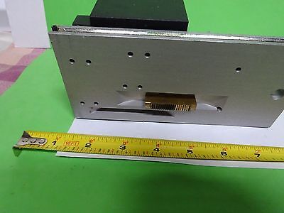MICROSCOPE PART POLYVAR REICHERT LEICA SUPPORT STAGE TABLE AS IS BIN#60