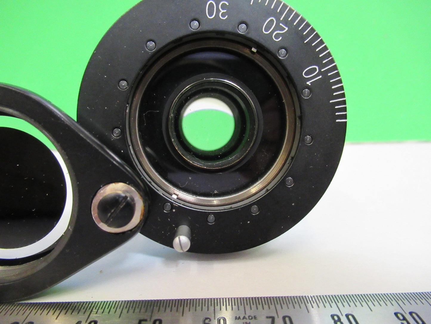 WILD HEERBRUGG SWISS M20 CONDENSER PHASE  MICROSCOPE PART AS PICTURED X3-B-06