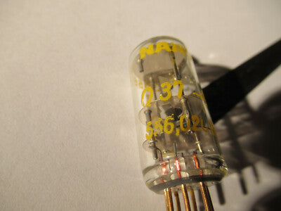 Antique Quartz Radio Crystal Narva Glass Holder Frequency Control