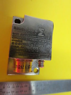 ENDEVCO 2680M48 AIRBORNE CHARGE AMPLIFIER ACCELEROMETER CALIBRATION VIBRATION