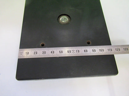 ANTIQUE BAUSCH LOMB STAGE TABLE METAL MICROSCOPE PART AS PICTURED V3-A-36
