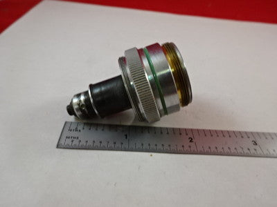 Objective [cracked glass] Optics Microscope Part AS IS