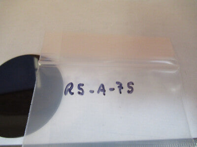 OPTICAL FILTER DARK RED LASER OPTICS AS PICTURED R5-A-75
