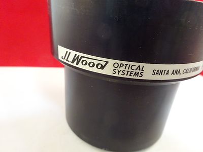 LARGE LENS JL WOOD OPTICAL SYSTEMS OPTICS BIN#N3-E-11