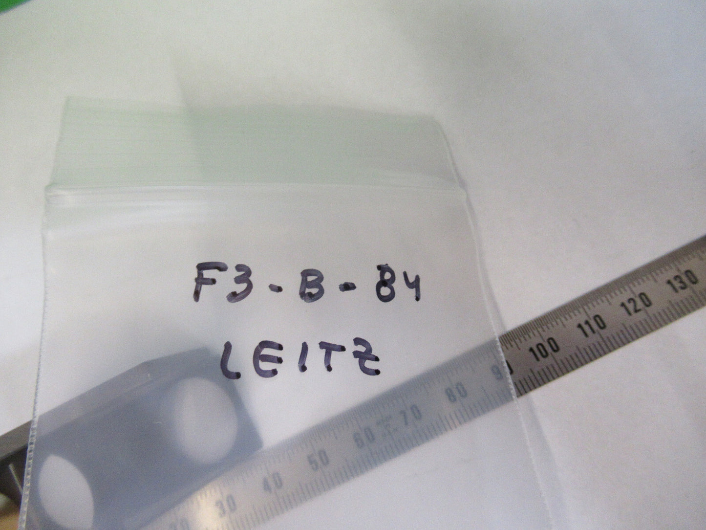 LEITZ WETZLAR GERMANY GLASS PRISM MOUNTED MICROSCOPE PART AS PICTURED &F3-B-84