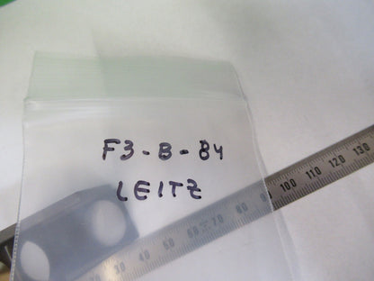 LEITZ WETZLAR GERMANY GLASS PRISM MOUNTED MICROSCOPE PART AS PICTURED &F3-B-84