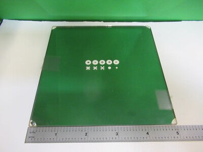Optical 5" Sq Mask Target Pattern Optics