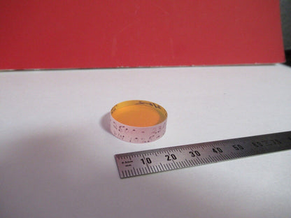 OPTICAL FLAT COATED FUSED SILICA 532nm HP LASER OPTICS AS PICTURED Q2-27