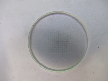 BAUSCH LOMB RETICLE GRID OPTICS MICROSCOPE PART AS PICTURED T5-A-121
