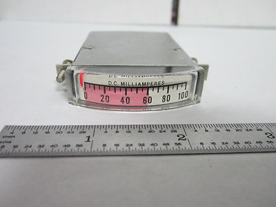 Vintage Simpson DC Milliamperes Electric Display Amps