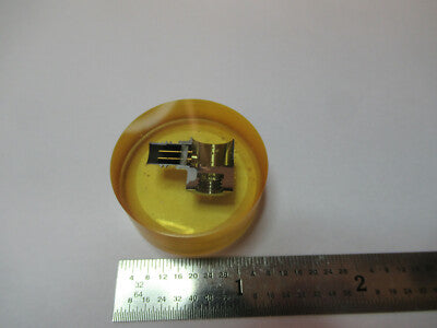 sample specimen metallographic polished etched welded metal AS PICTURED #5M-X7