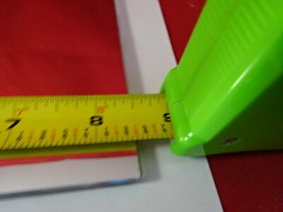 OPTICAL LARGE MIRROR [hole on center] GLASS OPTICS AS IS #91-09