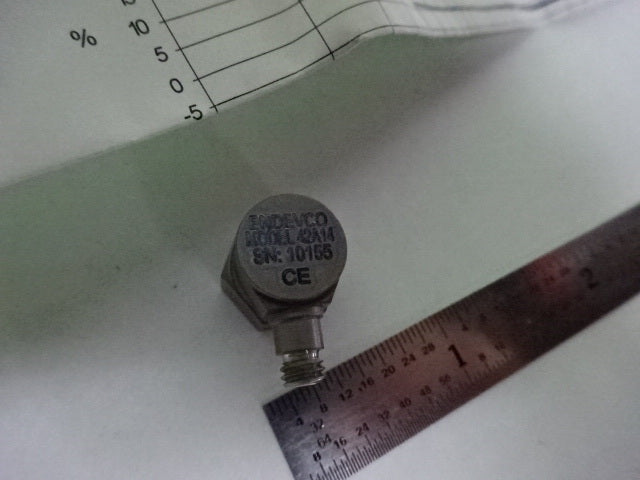 SENSOR MEGGITT ENDEVCO 42A14 25 mV/g ACCELEROMETER VIBRATION AS IS #9-DT DWR