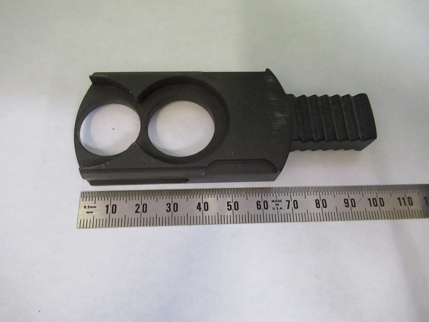 ZEISS GERMANY EMPTY SLIDE FILTER POLARIZER MICROSCOPE PART AS PICTURED U8-B-13