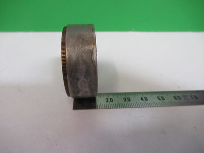 ANTIQUE BRASS CONDENSER RING UK WATSON  MICROSCOPE PART AS PICTURED &R2-B-44