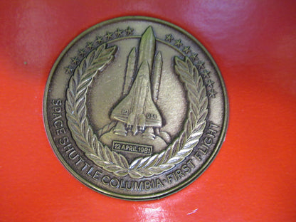 Endevco Columbia Rocket Coin Memorabilia Nice