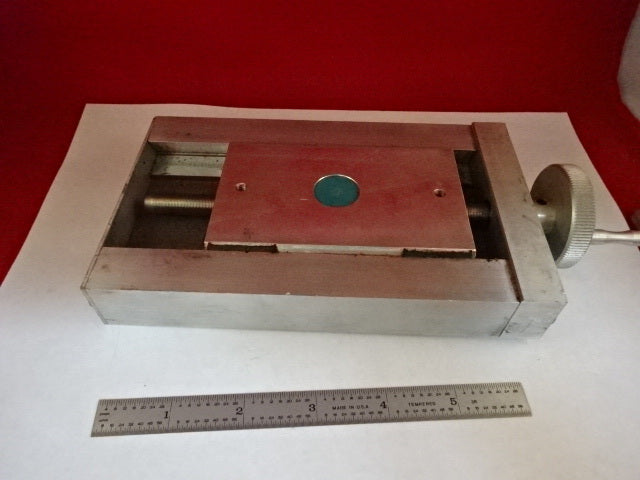 POSITIONING STAGE UNI SLIDE VELMEX A4000  AS IS #IL6-24