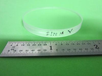 OPTISCHES FENSTER FLAT MIL SPEC LASEROPTIK [einige Kratzer] BIN#40-94