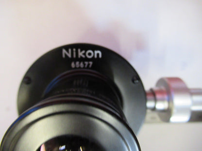 NIKON JAPAN FILAR EYEPIECE MICROMETER OPTICS MICROSCOPE PART AS PICTURED V8-B-66