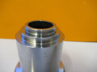 LEICA DMRE GERMANY 1X CAMERA ADAPTER  MICROSCOPE PART AS PICTURED P5-B-09