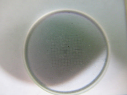 BAUSCH LOMB RETICLE GRID OPTICS MICROSCOPE PART AS PICTURED T5-A-121