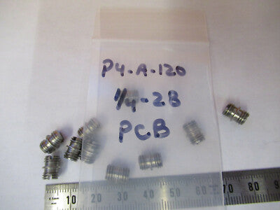 PCB PIEZOTRONICS LOT ACCESSORIES stud steel screw 1/4-28 AS PICTURED P4-A-120