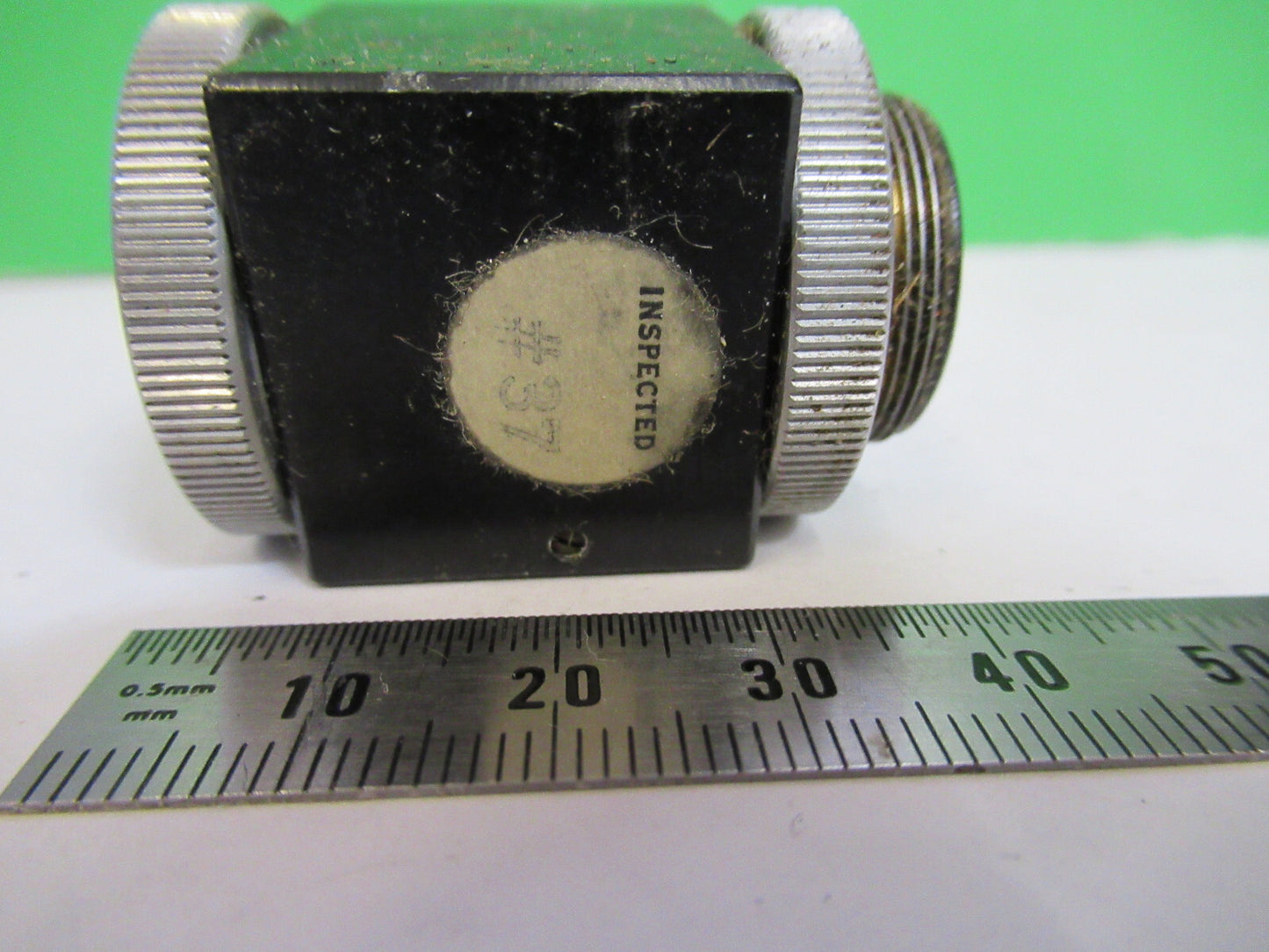 VINTAGE PIECE BAUSCH LOMB VERTICAL ILLUM MICROSCOPE PART AS PICTURED S1-B-103
