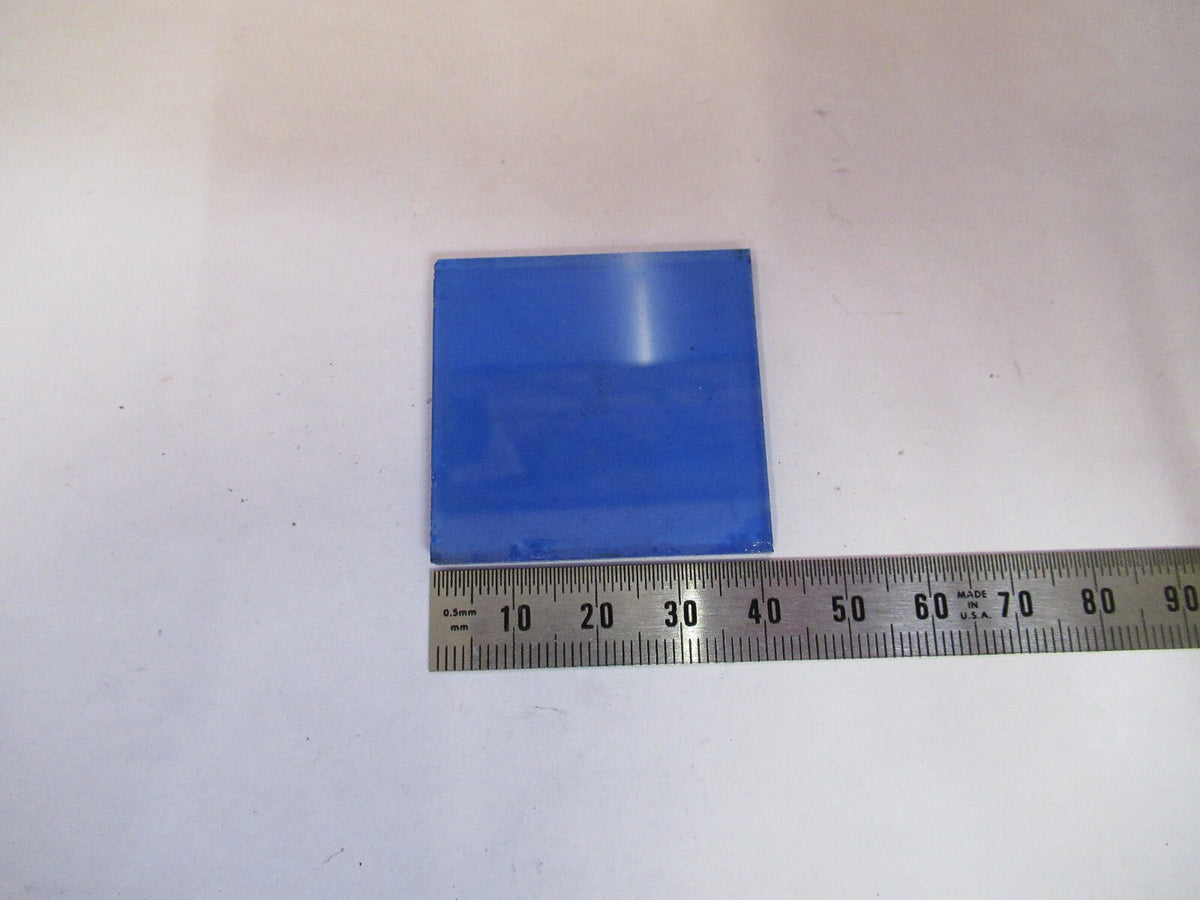 Antique Spencer Lens Co. American Optical Co. Blue Glass Filter Lens Microscope Part