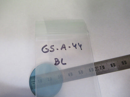 ANTIQUE BAUSCH LOMB GLASS FILTER HEAT ABSORB MICROSCOPE PART AS PICTURED G5-A-44
