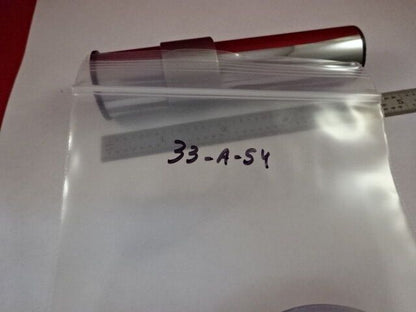 LARGE LONG 3X PROJECTION EYEPIECE LENS MICROSCOPE PART OPTICS AS IS &33-A-54