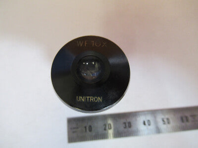 Antique Unitron Japan WF10X Ocular Eyepiece Microscope Part