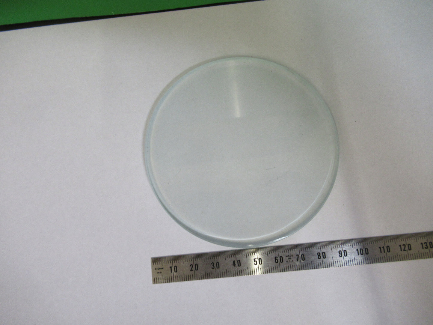 OLYMPUS JAPAN GLASS SPECIMEN STAGE TABLE MICROSCOPE PART AS PICTURED #R7-B-05x
