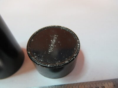 Lot Antique Brass Objective Can Mismatched Microscope Parts