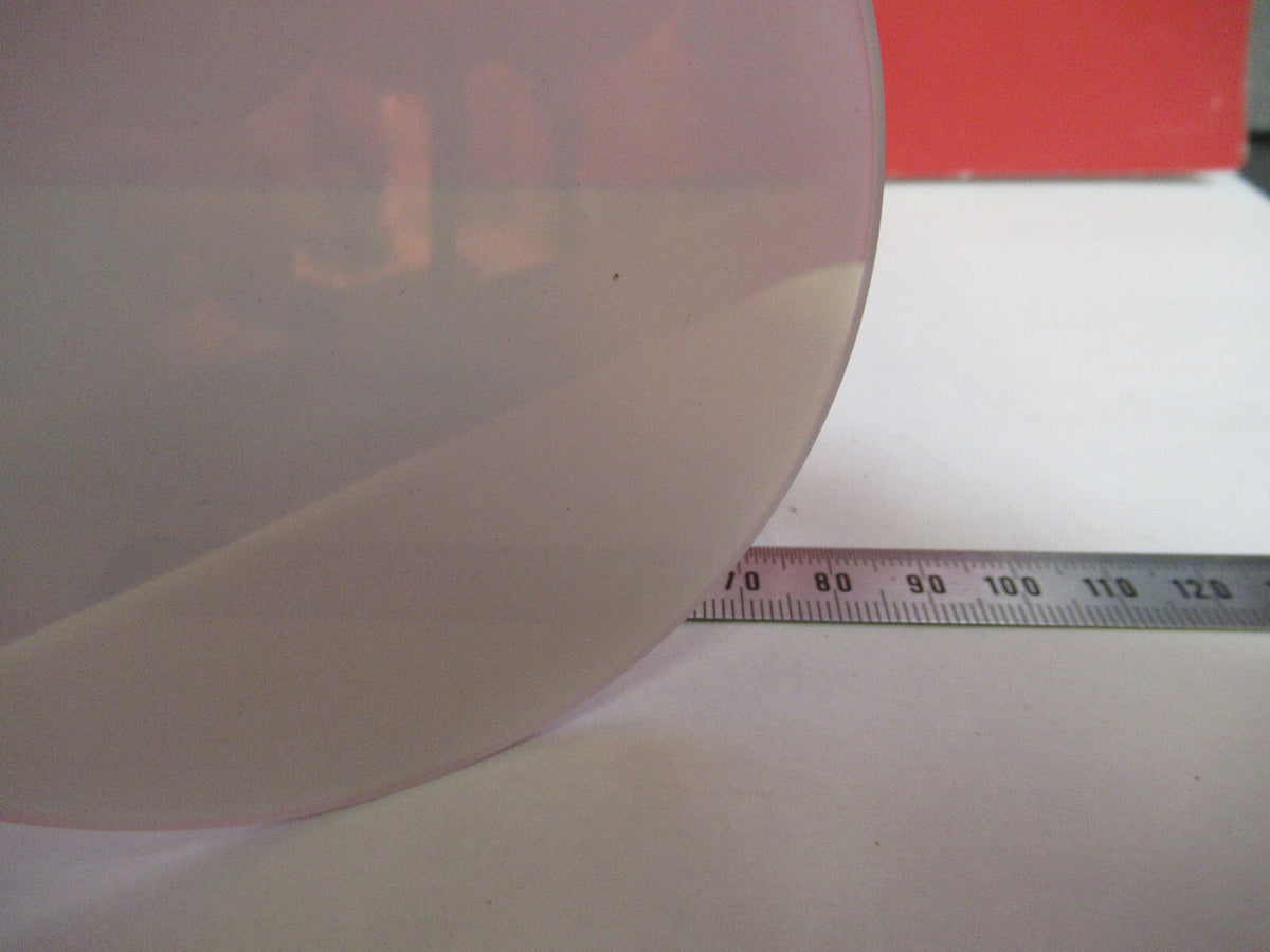 OPTICAL FLAT ROUND WEIRD GLASS TRANSLUCENT OPTICS S4-B-65