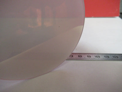 OPTICAL FLAT ROUND WEIRD GLASS TRANSLUCENT OPTICS S4-B-65