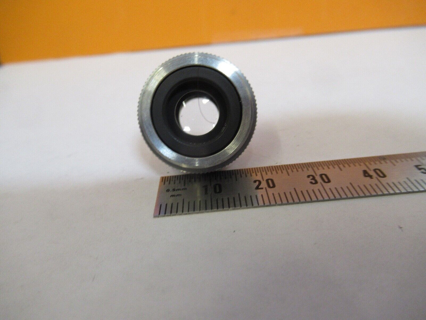 LEITZ WETZLAR 3.5X /170 OBJECTIVE LENS OPTIC MICROSCOPE PART AS PICTURED 1-DT-20