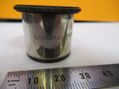 ANTIQUE BAUSCH LOMB "1/2"  EYEPIECE OPTICS MICROSCOPE PART AS PICTURED Y1-A-50