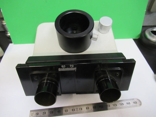 Ernst Leitz Wetzlar Germany Binocular Head Optics Microscope Part