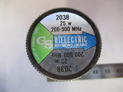 RF Microwave Gs Dielectric Element 25W 200-500 MHz 2038 Bird Pictured