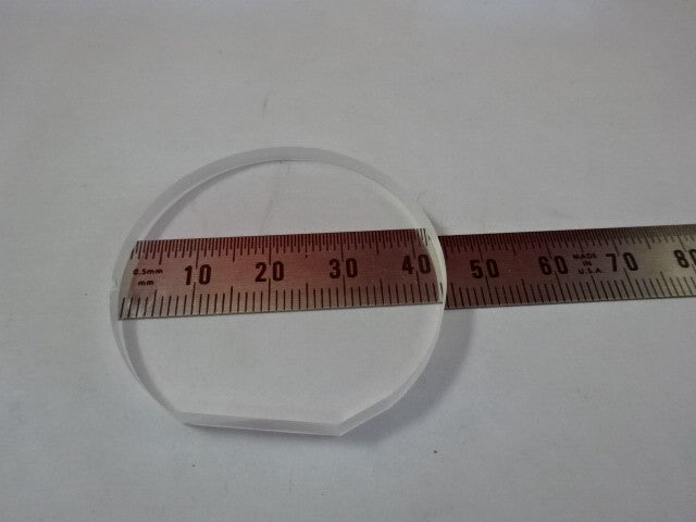 Wafer Very Thick Polished Synthetic Quartz Single Crystal Rare