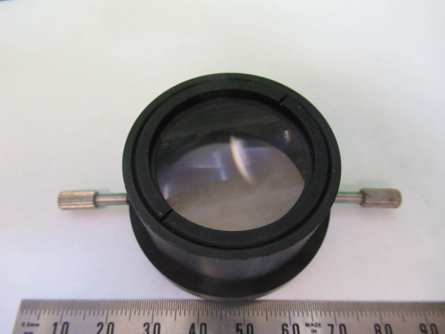 BAUSCH LOMB CONDENSER ACCESSORY OPTICS MICROSCOPE PART AS PICTURED X7-A-55